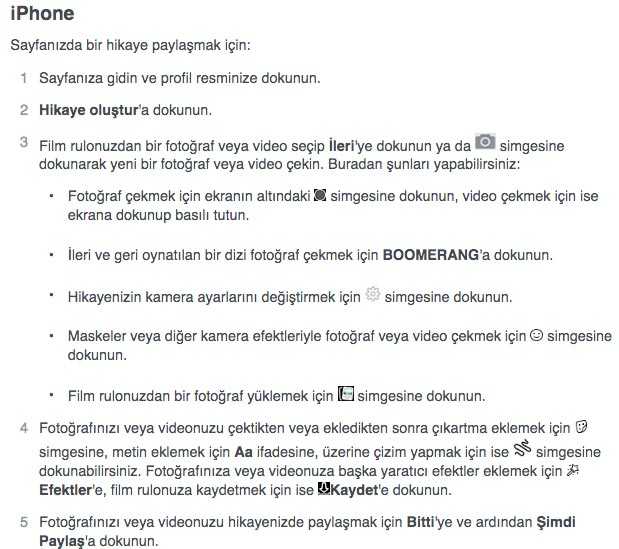 Facebook’ta Hikaye Nasıl Oluşturulur?