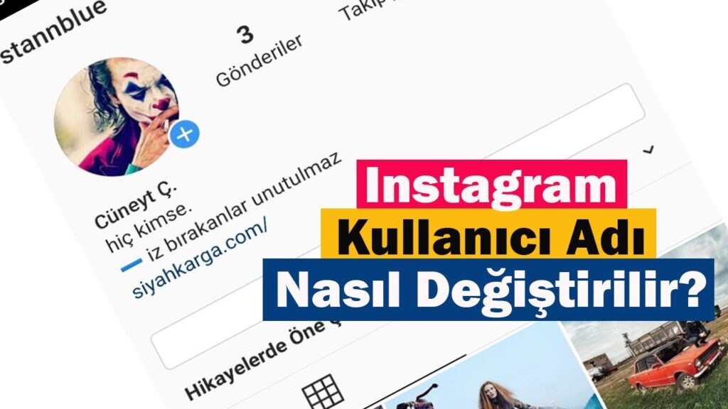 Instagram Kullanıcı Adı Nasıl Değiştirilir