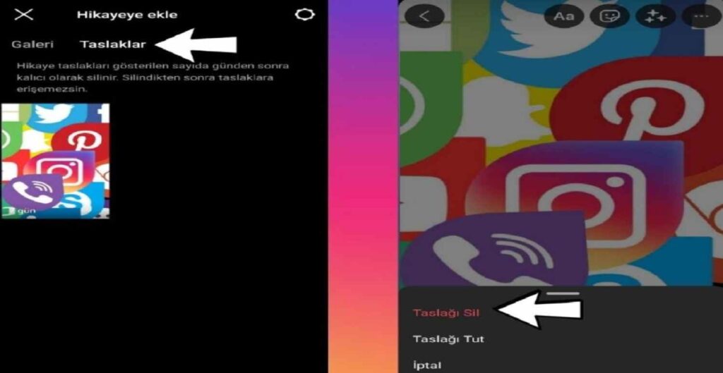 Instagram'da Taslaklar Nasıl Bulunur?