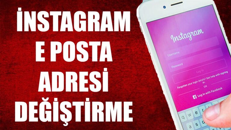 Instagram'da E Posta Değişikliği Nasıl Yapılır