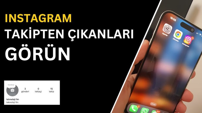 Instagram’da Takip Etmeyenleri ve Çıkanları Görmek