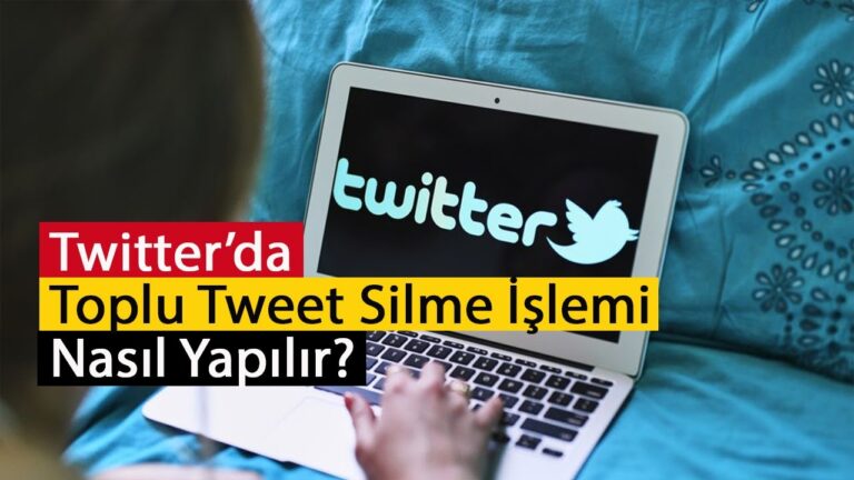 Toplu Tweet Silme