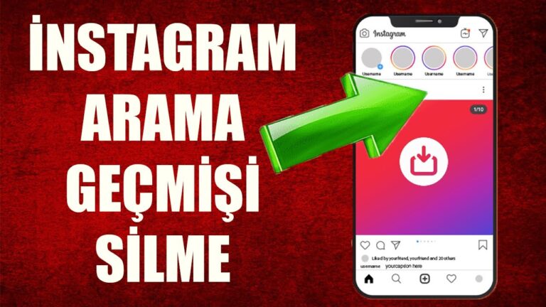Instagram Harf Arama Geçmişini Silme