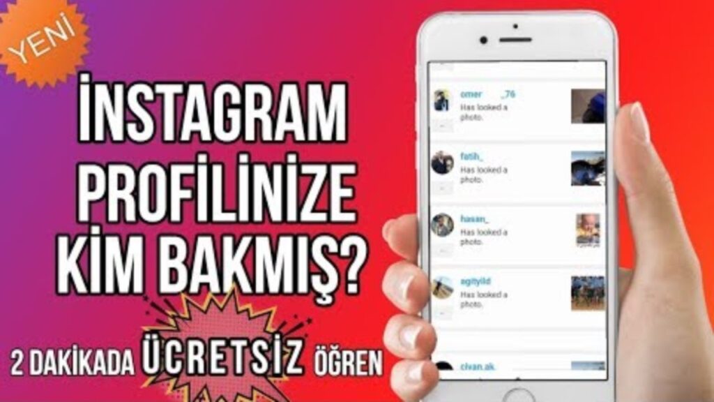 Instagram Profilime Kim Baktı