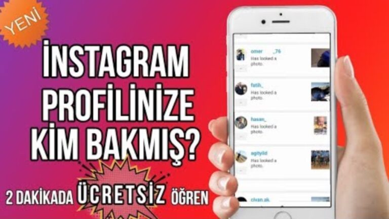 Instagram Profilime Kim Baktı