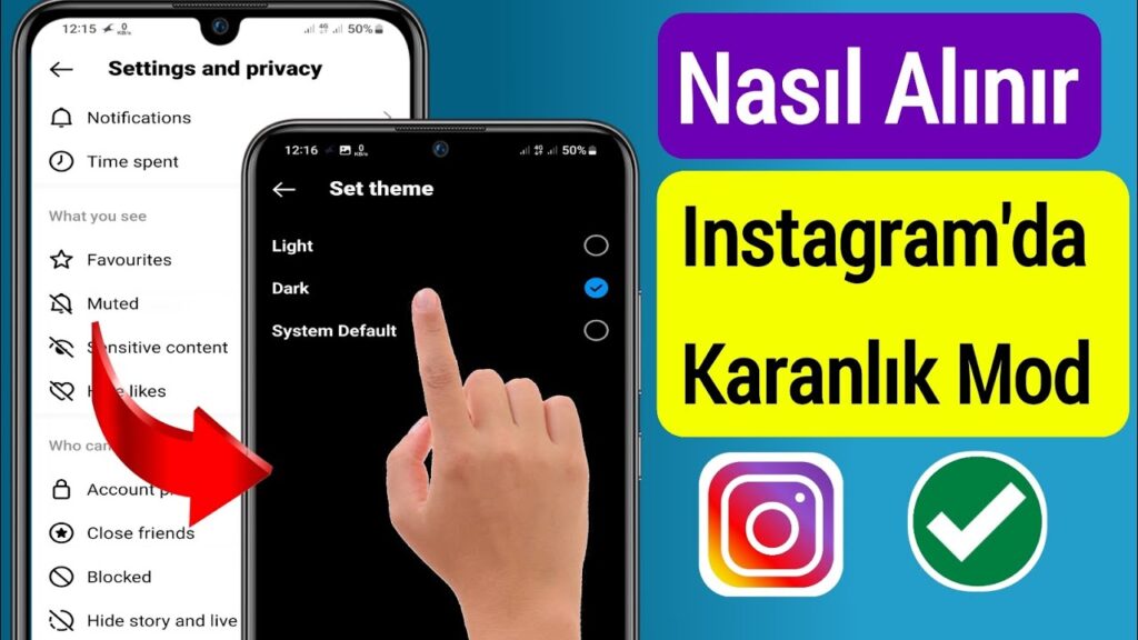 Instagram Siyah Mod (Karanlık) Nedir? Nasıl Yapılır?