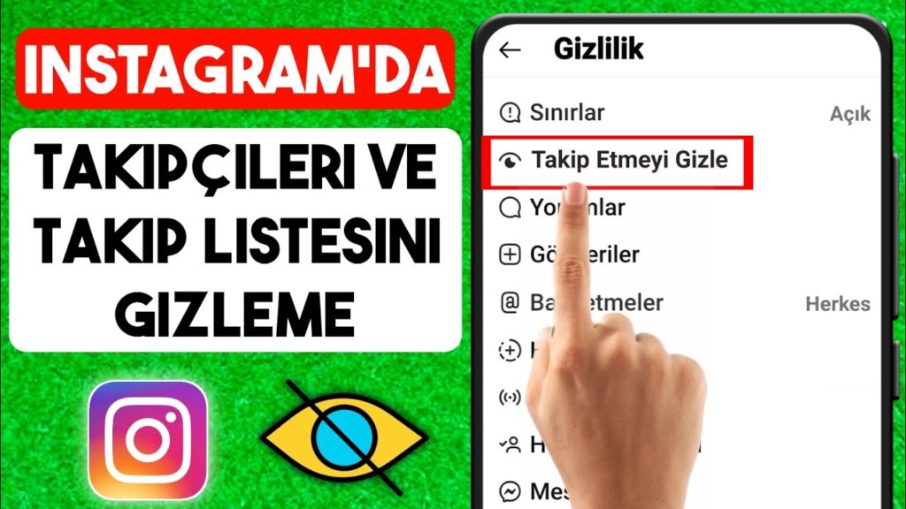 Instagram Takipçileri Gizleme