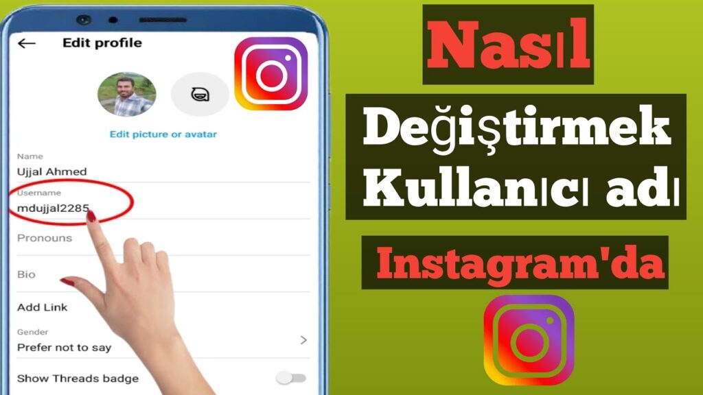 Instagram’da Kullanıcı Adı Değiştirme