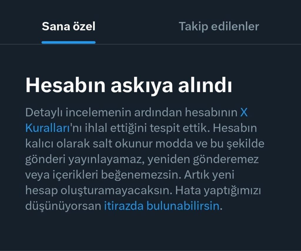 Twitter Hesabım Askıya Alındı Sorunu ve Çözümü