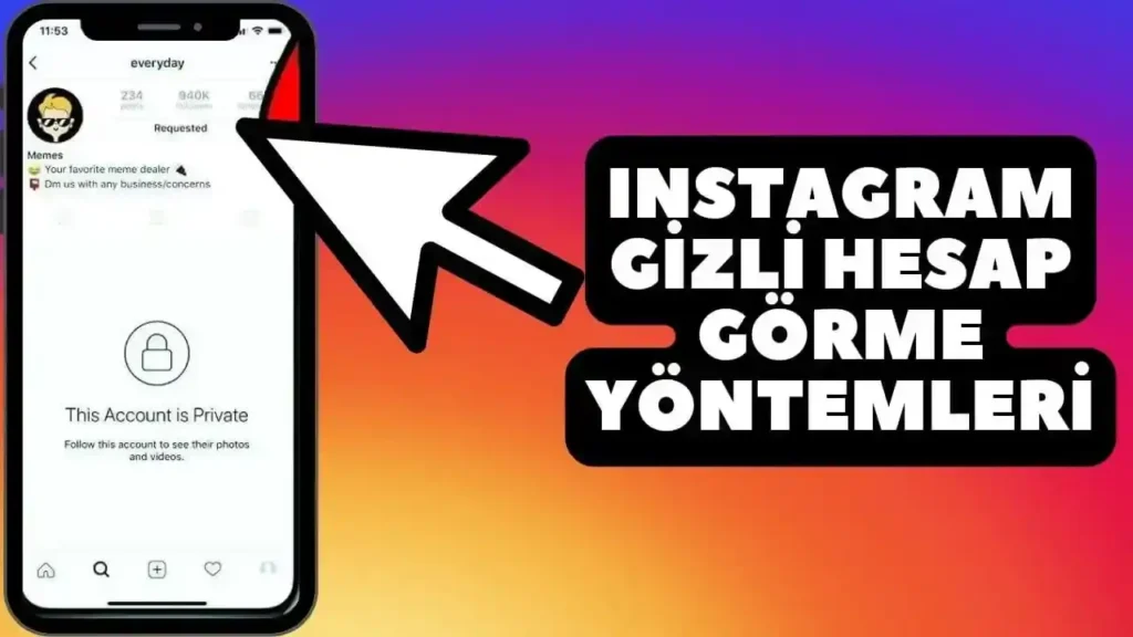 Instagram'da Gizli Hesaba Nasıl Bakabilirim?
